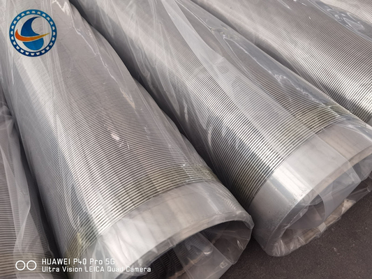 Non Magnetic Stainless Steel Johnson Well Screen 273mm 0.25mm Slot Opening