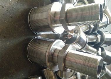 Johnson Wedge Wire Screen Nozzle Anti Aging For Water / Oil Filter