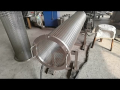 Фильтр с винтовым экраном для нефтяной промышленности