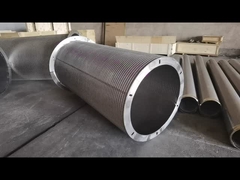 Профильные трубы из проволочной сетки с обратным клином SS 304