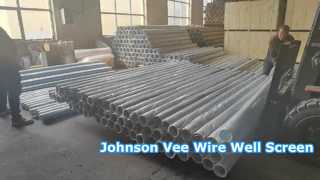 Фильтры для колодцев Johnson Vee Wire с низким содержанием углерода и оцинковкой