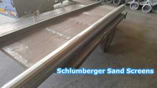 SS304 OD 4-1/2" сита для песка Schlumberger обернутая проволочная сетка